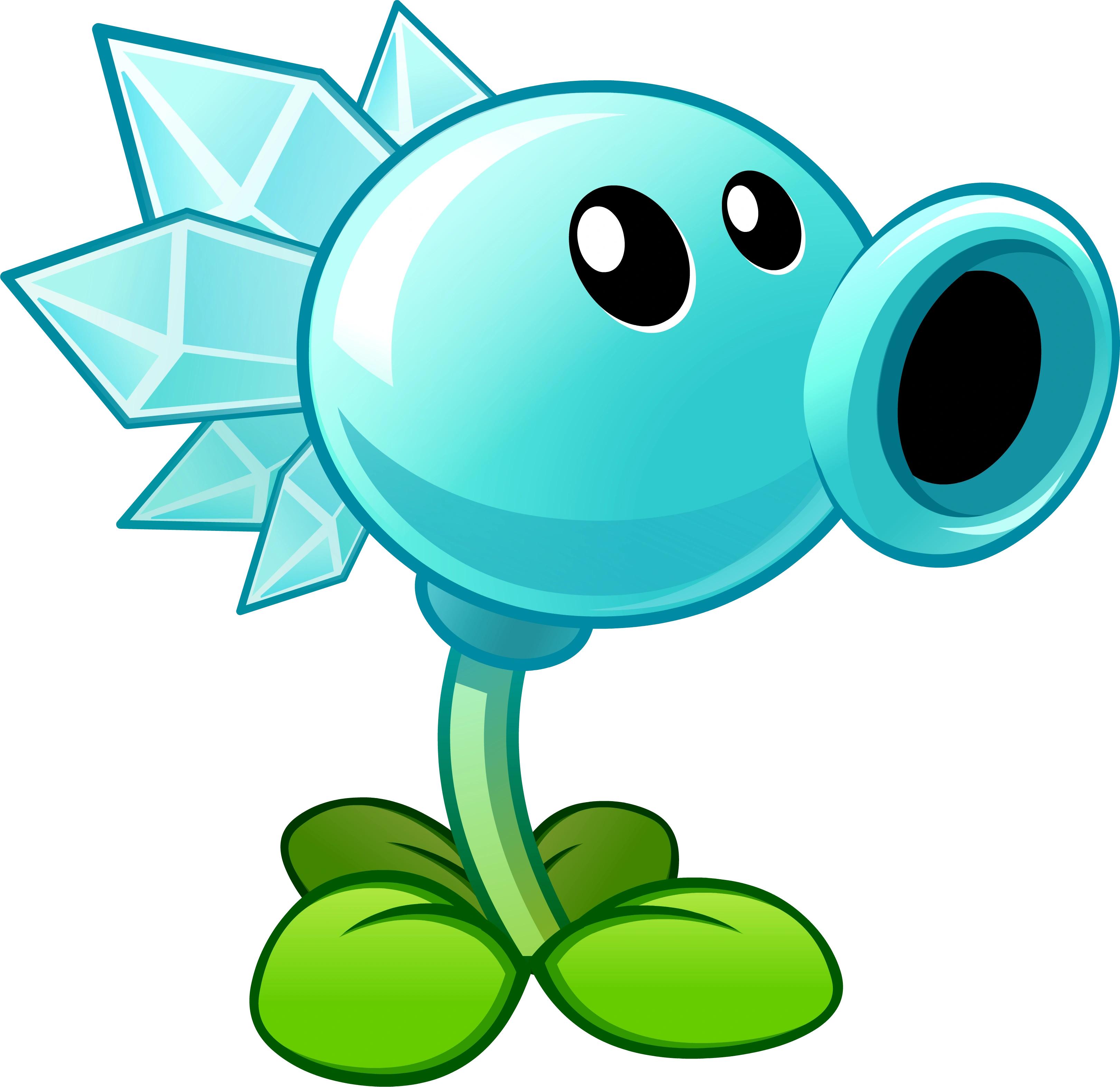 Image Snow Pea (HD size).png Plants vs. Zombies Wiki FANDOM